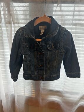 Vintage Baby GAP Dark Blue Denim Jean Jacket